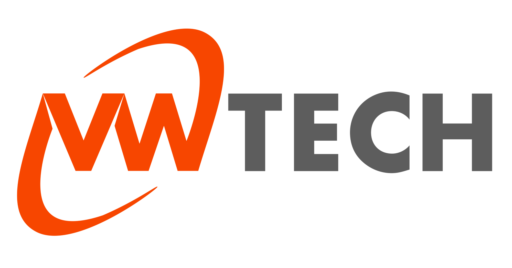 The image is the VW Tech logo.